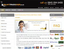 Tablet Screenshot of pallettruckshop.co.uk